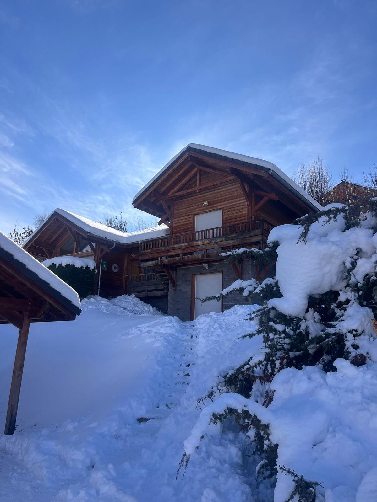 Chalet L'Écrin en hiver